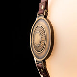 Derby Large LED Pendant by Hubbardton Forge, Finish: Polished Nickel, Antique Brass, Overall Height: Short, Standard, Long, | Casa Di Luce Lighting