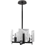 Black Arc Semi Flushmount by Hubbardton Forge