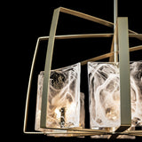 Modern Brass Arc 8 Light Pendant by Hubbardton Forge