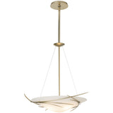 Modern Brass Wisp Pendant by Hubbardton Forge