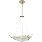 Modern Brass Wisp Pendant by Hubbardton Forge