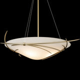 Modern Brass Wisp Pendant by Hubbardton Forge