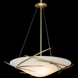 Modern Brass Wisp Pendant by Hubbardton Forge