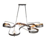 Graffiti Pendant by Hubbardton Forge, Finish: White, Bronze, Dark Smoke-Hubbardton Forge, Black, Oil Rubbed Bronze, Natural Iron-Hubbardton Forge, Vintage Platinum-Hubbardton Forge, Soft Gold-Hubbardton Forge, Sterling-Hubbardton Forge, Modern Brass, Ink, Stem Length: Long, Short, Standard, | Casa Di Luce Lighting
