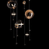 Abacus Square LED Pendant by Hubbardton Forge, Color: Cool Grey - Foscarini, Opal-Slamp, Finish: Mahogany-Hubbardton Forge, Bronze, Dark Smoke-Hubbardton Forge, Burnished Steel-Hubbardton Forge, Black, Natural Iron-Hubbardton Forge, Gold, Vintage Platinum-Hubbardton Forge, Soft Gold-Hubbardton Forge, Sterling-Hubbardton Forge, | Casa Di Luce Lighting
