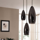 Flute 1393.1L Pendant by Cangini & Tucci, Color: Transparent, Rainbow-Cangini & Tucci, Black Metallic-Cangini & Tucci, Rose Gold Metallic-Cangini & Tucci, Sea Water Metallic-Cangini & Tucci, , | Casa Di Luce Lighting