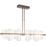Bronze Vitre Linear Suspension by Hubbardton Forge