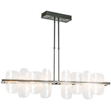 Burnished Steel Vitre Linear Suspension by Hubbardton Forge