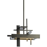 Dark Smoke Planar Small Pendant Light by Hubbardton Forge