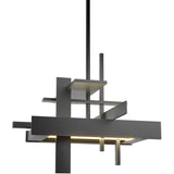 Black Planar Small Pendant Light by Hubbardton Forge