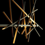 Cascade LED Linear Suspension by Hubbardton Forge, Finish: White, Bronze, Dark Smoke-Hubbardton Forge, Black, Oil Rubbed Bronze, Natural Iron-Hubbardton Forge, Vintage Platinum-Hubbardton Forge, Soft Gold-Hubbardton Forge, Sterling-Hubbardton Forge, Ink, , | Casa Di Luce Lighting