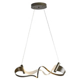 Dark Smoke Zephyr Linear Suspension by Hubbardton Forge