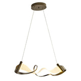 Dark Smoke Zephyr Linear Suspension by Hubbardton Forge