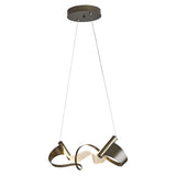 Dark Smoke Zephyr Linear Suspension by Hubbardton Forge