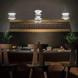 Cairn Large Mini Pendant by Hubbardton Forge, Finish: White, Bronze, Dark Smoke-Hubbardton Forge, Black, Oil Rubbed Bronze, Natural Iron-Hubbardton Forge, Vintage Platinum-Hubbardton Forge, Soft Gold-Hubbardton Forge, Sterling-Hubbardton Forge, Ink, , | Casa Di Luce Lighting