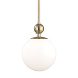 Daphne Pendant by Mitzi, Finish: Brass Aged, Old Bronze-Mitzi, Nickel Polished, Size: Small, Large, | Casa Di Luce Lighting
