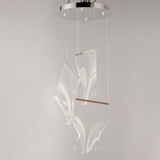 Rinkle Multi-Light Chandelier By ET2, Finish: Polished Chrome