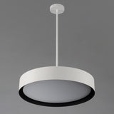 Echo LED Pendant By ET2, Size: Medium, Finish: White / Black