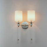 Lucent 2 Light Wall Light By Maxim Lighting, Finish: Polished Nickel