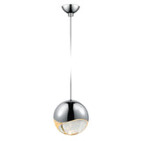 Grapes LED Pendant By Sonneman Lighting, Size: Large, Finish: Polished Chro, Camenopy Style: Micro-Dome Canopy