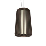American Walnut Large Stecche Di Legno Pendant by Accord, ,| Casa Di Luce Lighting