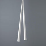 Drink Bicono Ceiling Light by Karboxx, Color: Fibreglass White, Size: Small, | Casa Di Luce Lighting