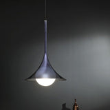 Lady Louis Suspension by Cangini & Tucci, Color: Aubergine-Cangini & Tucci, Finish: Chrome, Size: Small | Casa Di Luce Lighting