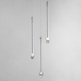 Stillo 3-Light LED Pendant By ET2, Finish: Satin Nickel