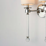 Lucent 2 Light Wall Light By Maxim Lighting, Finish: Polished Nickel