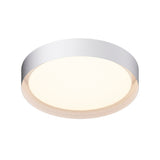 Echo LED Flush Mount By ET2, Size: Large, Finish: White