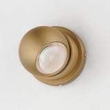 Nodes LED Chandelier By ET2, Finish: Gold