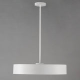 Echo LED Pendant By ET2, Size: Medium, Finish: White / Black