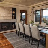 Cascade LED Linear Suspension by Hubbardton Forge, Finish: White, Bronze, Dark Smoke-Hubbardton Forge, Black, Oil Rubbed Bronze, Natural Iron-Hubbardton Forge, Vintage Platinum-Hubbardton Forge, Soft Gold-Hubbardton Forge, Sterling-Hubbardton Forge, Ink, , | Casa Di Luce Lighting