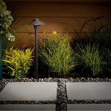 Landscape Domed Path Light by Kichler, Finish: Textured Black-Kichler, Centennial Brass-Kichler, Textured Bronze, , | Casa Di Luce Lighting