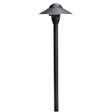 Landscape Domed Path Light by Kichler, Finish: Textured Black-Kichler, , | Casa Di Luce Lighting