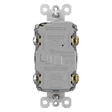 Black Radiant Spec Grade 15A Tamper Resistant Self Test GFCI Receptacle by Legrand Radiant