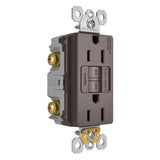 Brown Radiant Spec Grade 15A Tamper Resistant Self Test GFCI Receptacle by Legrand Radiant