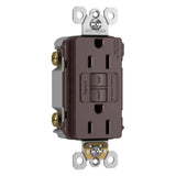 Dark Bronze Radiant Spec Grade 15A Tamper Resistant Self Test GFCI Receptacle by Legrand Radiant