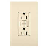 Light Almond Radiant Spec Grade 15A Tamper Resistant Self Test GFCI Receptacle by Legrand Radiant