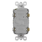 Nickel Radiant Spec Grade 15A Tamper Resistant Self Test GFCI Receptacle by Legrand Radiant