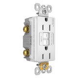 White Radiant Spec Grade 15A Tamper Resistant Self Test GFCI Receptacle by Legrand Radiant