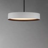 Echo LED Pendant By ET2, Size: Medium, Finish: White / Black
