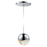 Grapes LED Pendant By Sonneman Lighting, Size: Large, Finish: Polished Chrome, Canopy Style: Round Canopy
