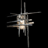 Seeded Glass-Sterling Tura Pendant by Hubbardton Forge