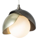 Dark Smoke-Modern Brass Brooklyn Pendant by Hubbardton Forge