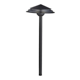 Round Tiered LED Path Light - Casa Di Luce