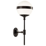 Black Peggy AP Wall Light by Vistosi