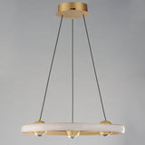 Nodes LED Chandelier By ET2, Finish: Gold, Diameter: 18 inch