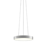 Pi LED Pendant By Sonneman Lighting, Size: Small, Bright Satin Aluminum