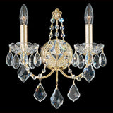 Century Wall Sconce by Schonbek, Finish: Silver Antique-Schonbek, Number of Lights: 2, | Casa Di Luce Lighting